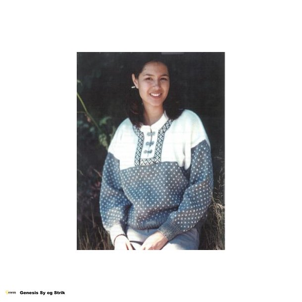 Sweater m bnd og hgter