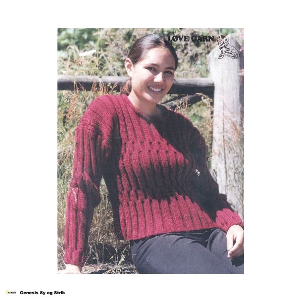Ribsweater med snomnster