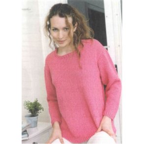 Bluse med snoningsindtag