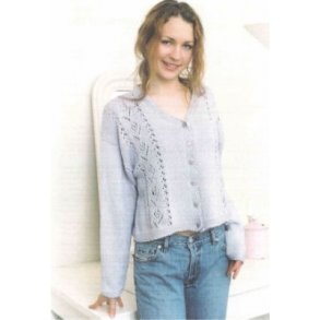 Kort trje med hulmnster