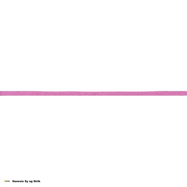 Silkebnd - bredde 6mm pink