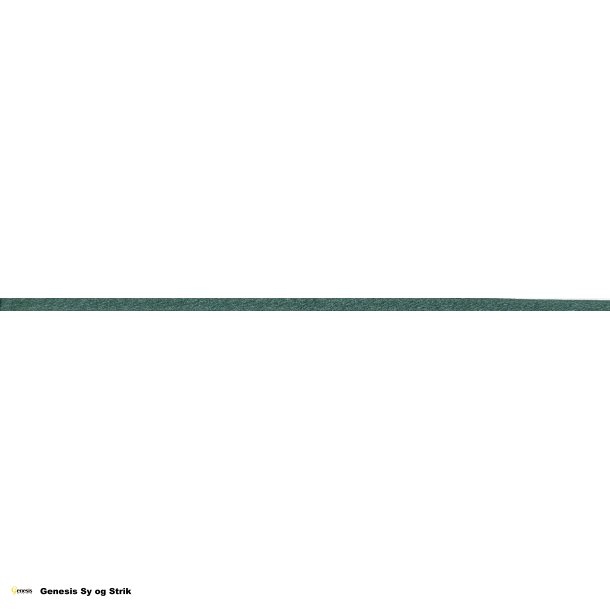 Silkebnd - bredde 6mm - mrke grn