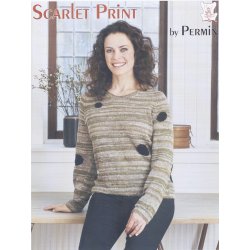 Raglanbluse med sorte bomber