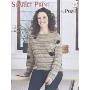 Raglanbluse med sorte bomber